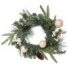 16" Pre-Lit Decorated Mixed Pine And White Berries Artificial Christmas Wreath -Beauty Wreaths Shop northlight s92642 updated 08149.1667530235