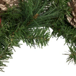 Decorated Red Poinsettia And Rose Artificial Christmas Wreath, 24-inch, Unlit -Beauty Wreaths Shop northlight s92644 3 updated 37908.1667530238