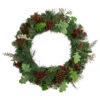 Decorated Natural Pine And Berry Artificial Christmas Wreath, 24-Inch, Unlit -Beauty Wreaths Shop northlight s92646 updated 21262.1667530237