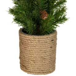 16.5" Mini Artificial Christmas Tree With Pinecones - Unlit -Beauty Wreaths Shop northlight sf89157 3 sample 65007.1667531276