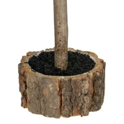 25.5-Inch Downswept Iced Artificial Christmas Tree Wood Base - Unlit -Beauty Wreaths Shop northlight sf89167 3 sample 17381.1667573262