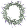 LED Lighted Artificial White/Purple Lavender Spring Wreath- 16-inch, White Lights 1 LED Lighted Artificial White/Purple Lavender Spring Wreath- 16-inch, White Lights -Beauty Wreaths Shop northlight sf91806 wh ppupdated 89005.1667553754