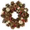 Glittered Pine Cone And Berry Artificial Christmas Wreath, 12-Inch, Unlit -Beauty Wreaths Shop northlight sh36253 09134.1667528364