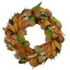 Fall Foliage And Pine Cones Autumn Harvest Wreath, 12-Inch, Unlit -Beauty Wreaths Shop northlight sh93297 1 85726.1667662123