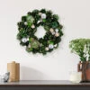 Green Pinecone And Foliage Artificial Christmas Wreath, 14-Inch, Unlit -Beauty Wreaths Shop northlight sh94272 2 23753.1667568750
