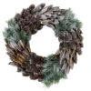 Brown And Green Pine Needle And Pine Cone Artificial Christmas Wreath, 13.5-Inch, Unlit 1 Brown And Green Pine Needle And Pine Cone Artificial Christmas Wreath, 13.5-Inch, Unlit -Beauty Wreaths Shop northlight sh94281 1new 22991.1668089037