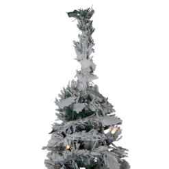 6' Pre-Lit Flocked Pre-Decorated Pop-Up Artificial Christmas Tree 8 6' Pre-Lit Flocked Pre-Decorated Pop-Up Artificial Christmas Tree -Beauty Wreaths Shop northlight sm27460 2 80570.1667529967