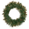 Pre-Lit Yorkshire Pine Artificial Christmas Wreath, 24-Inch, Clear Lights 2 Pre-Lit Yorkshire Pine Artificial Christmas Wreath, 24-Inch, Clear Lights -Beauty Wreaths Shop northlight sm2924 updated 1 79702.1667530204