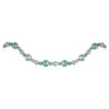 6' Silver And Seafoam Green 3-Finish Shatterproof Ball Christmas Garland -Beauty Wreaths Shop northlight sm91071 78459.1667576272
