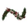 6' X 12" Bows And Berries Artificial Christmas Garland - Unlit 2 6' X 12" Bows And Berries Artificial Christmas Garland - Unlit -Beauty Wreaths Shop northlight sm91186 98551.1667569556