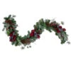 6' X 12" Dual Plaid And Berries Artificial Christmas Garland - Unlit 1 6' X 12" Dual Plaid And Berries Artificial Christmas Garland - Unlit -Beauty Wreaths Shop northlight sm91189 41708.1667576323