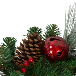 6' X 12" Plaid And Houndstooth And Berries Artificial Christmas Garland - Unlit -Beauty Wreaths Shop northlight sm91192 1 69373.1667573293