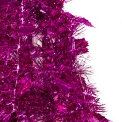 4' Pink Tinsel Pop-Up Artificial Christmas Tree, Unlit -Beauty Wreaths Shop northlight sm92149 2 58484.1667530288