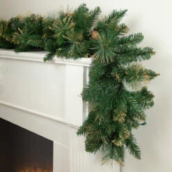 9' X 10 Yorkshire Pine Artificial Christmas Garland - Unlit 7 9' X 10 Yorkshire Pine Artificial Christmas Garland - Unlit -Beauty Wreaths Shop northlight sm92925 style 18318.1667535812