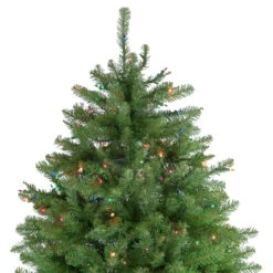 9' Pre-Lit Rockwood Pine Artificial Christmas Tree, Multi Lights -Beauty Wreaths Shop northlight sm92985 3 41760.1667530215
