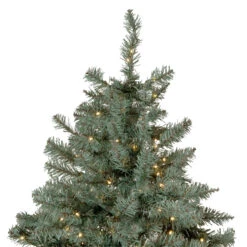 7.5' Pre-Lit Full Newport Spruce Artificial Christmas Tree, LED Lights -Beauty Wreaths Shop northlight sm92996 3 43856.1667535772
