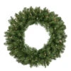 Pre-Lit Rockwood Pine Artificial Christmas Wreath - 24-Inch, Clear Lights -Beauty Wreaths Shop northlight sm93007 1update 42997.1667530191