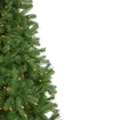 6.5' Pre-Lit Full Sierra Noble Fir Artificial Christmas Tree, Clear Lights -Beauty Wreaths Shop northlight sm93011 2 21803.1667530167