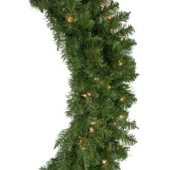 Pre-Lit Rockwood Pine Artificial Christmas Wreath, 48-Inch, Clear Lights -Beauty Wreaths Shop northlight sm93035 2 59135.1668190497