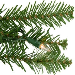 9' X 10" Pre-Lit Rockwood Pine Artificial Christmas Garland, Clear Lights -Beauty Wreaths Shop northlight sm93037 3 60377.1668539452