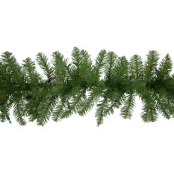 9' X 10 Pre-Lit Rockwood Pine Artificial Christmas Garland, Multi Lights -Beauty Wreaths Shop northlight sm93038 2 52814.1671629478