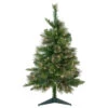 3' Pre-Lit Kingston Cashmere Pine Full Artificial Christmas Tree, Clear Lights -Beauty Wreaths Shop northlight sm93044 1 44802.1667530107