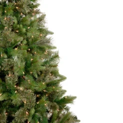 9.5' Pre-Lit Full Kingston Cashmere Pine Artificial Christmas Tree, Clear Lights -Beauty Wreaths Shop northlight sm93050 2 97498.1667553547