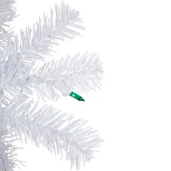 Pre-Lit Woodbury White Pine Artificial Christmas Wreath, 24-Inch, Green Lights -Beauty Wreaths Shop northlight sm93090 3new 67516.1671631275