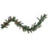 6' X 9" Pre-Lit Decorated Pine Cone And Berries Artificial Christmas Garland -Beauty Wreaths Shop northlight sm93374 1 77122.1667532668