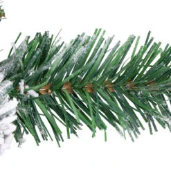 30" Flocked Pine Artificial Christmas Teardrop Swag With Iridescent Ornaments - Unlit 11 30" Flocked Pine Artificial Christmas Teardrop Swag With Iridescent Ornaments - Unlit -Beauty Wreaths Shop northlight sm94101 3new 82517.1680184051
