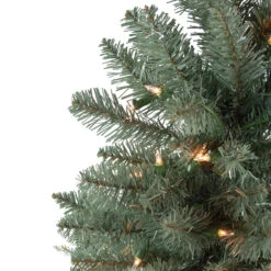 4.5' Pre-Lit Full Fairbanks Alpine Artificial Christmas Tree - Clear Lights -Beauty Wreaths Shop northlight sp04284 02 77046.1667533521