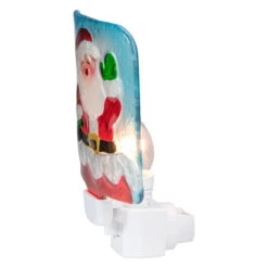6" Red And White Santa Claus Christmas Night Light -Beauty Wreaths Shop northlight tn89419 1 24970.1667558745