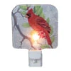 4" Red Cardinal Glass Christmas Night Light -Beauty Wreaths Shop northlight tn91442 94933.1667488093