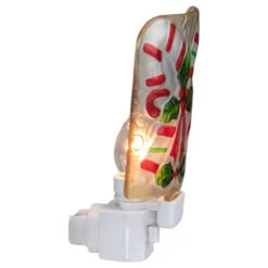 6" White And Red Candy Canes Glass Christmas Night Light 8 6" White And Red Candy Canes Glass Christmas Night Light -Beauty Wreaths Shop northlight tn91447 2 59364.1681407625