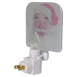 6" Norman Rockwell 'Santa Claus' Glass Christmas Night Light -Beauty Wreaths Shop northlight tn93381 1 87616.1667517352