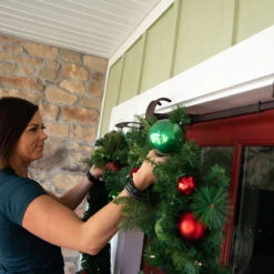 Adjustable Christmas Garland Hanger For Single Door Frames -Beauty Wreaths Shop northlight v 20720 brn 5updated 25816.1667490772