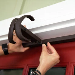 Adjustable Christmas Garland Hanger For Double Door Frames -Beauty Wreaths Shop northlight v 20721 brn 5updated 24716.1667530380