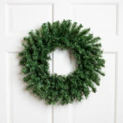 Beauty Wreaths Shop 29 Canadian Pine Artificial Christmas Wreath, 20-Inch, Unlit