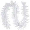 9' X 14" White Canadian Pine Artificial Christmas Garland, Unlit -Beauty Wreaths Shop northlight v04263 1 96875.1676305402