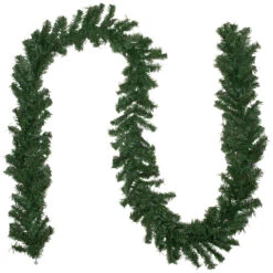 9' X 8" Canadian Pine Artificial Christmas Garland, Unlit -Beauty Wreaths Shop northlight v04266 2 updated2022 00771.1667488312