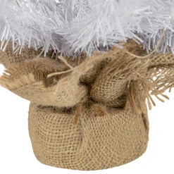 2' Medium Balsam Pine Burlap Base Artificial Christmas Tree - Unlit -Beauty Wreaths Shop northlight v04283 3 80814.1667659881