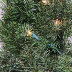 9' X 14" Pre-Lit Canadian Pine Artificial Christmas Garland, Clear Lights -Beauty Wreaths Shop northlight v15832 2 51095.1667570074
