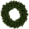 Pre-Lit Canadian Pine Artificial Christmas Wreath, 30-Inch, Clear Lights -Beauty Wreaths Shop northlight v15837 81559.1682607489