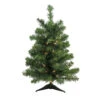 2' Pre-Lit Medium Canadian Pine Artificial Christmas Tree - Clear Lights -Beauty Wreaths Shop northlight v15846updated 59791.1667534207