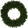 Pre-Lit Canadian Pine Artificial Christmas Wreath, 36 Inch, Multi Lights -Beauty Wreaths Shop northlight v15907 1new 54115.1683210260