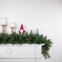 9' X 12" Royal Oregon Pine Artificial Christmas Garland, Unlit -Beauty Wreaths Shop northlight v15917 2 styled 37053.1671643630