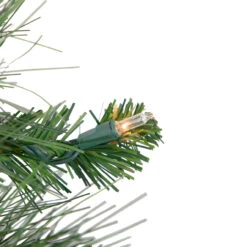 9' X 12" Pre-Lit White Valley Pine Needle Artificial Christmas Garland, Clear Lights -Beauty Wreaths Shop northlight v15940 2 updated2022 27257.1667530528