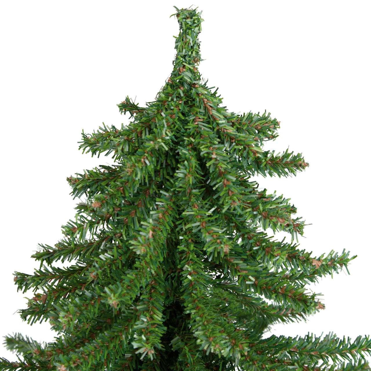 2' Potted Downswept Mini Village Pine Medium Artificial Christmas Tree, Unlit 6 2' Potted Downswept Mini Village Pine Medium Artificial Christmas Tree, Unlit - Image 4