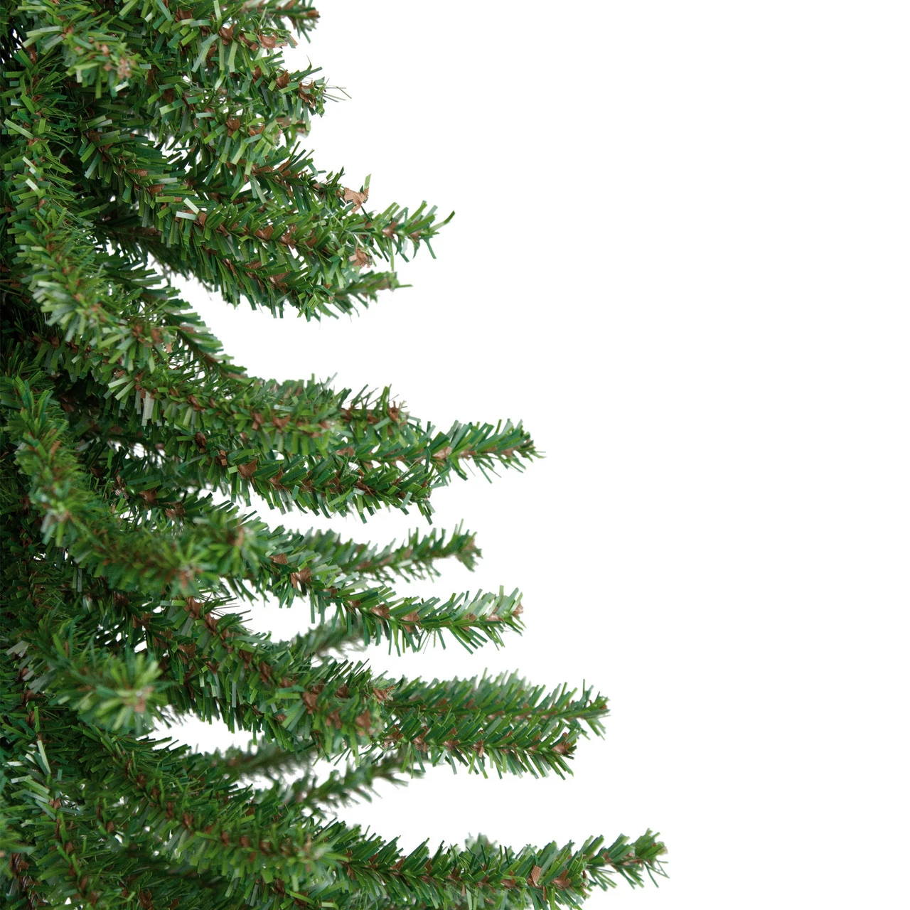 2' Potted Downswept Mini Village Pine Medium Artificial Christmas Tree, Unlit 5 2' Potted Downswept Mini Village Pine Medium Artificial Christmas Tree, Unlit - Image 3
