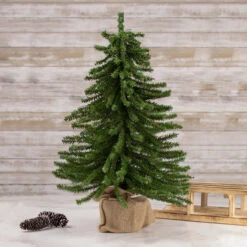 2' Potted Downswept Mini Village Pine Medium Artificial Christmas Tree, Unlit 10 2' Potted Downswept Mini Village Pine Medium Artificial Christmas Tree, Unlit -Beauty Wreaths Shop northlight v15951 style 50409.1684868854